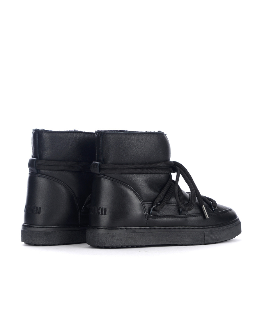 Inuikii Logo And Ankle Boots In Black