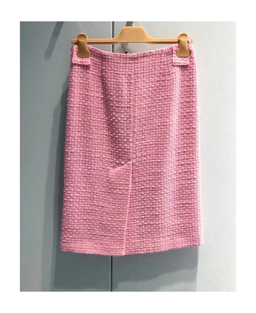Miu Miu Split Detail Skirt In Pink