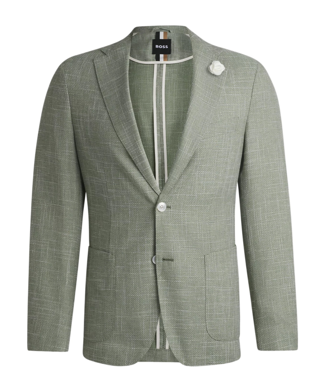 Hugo Boss Boss Single-breasted Two-button Jacket