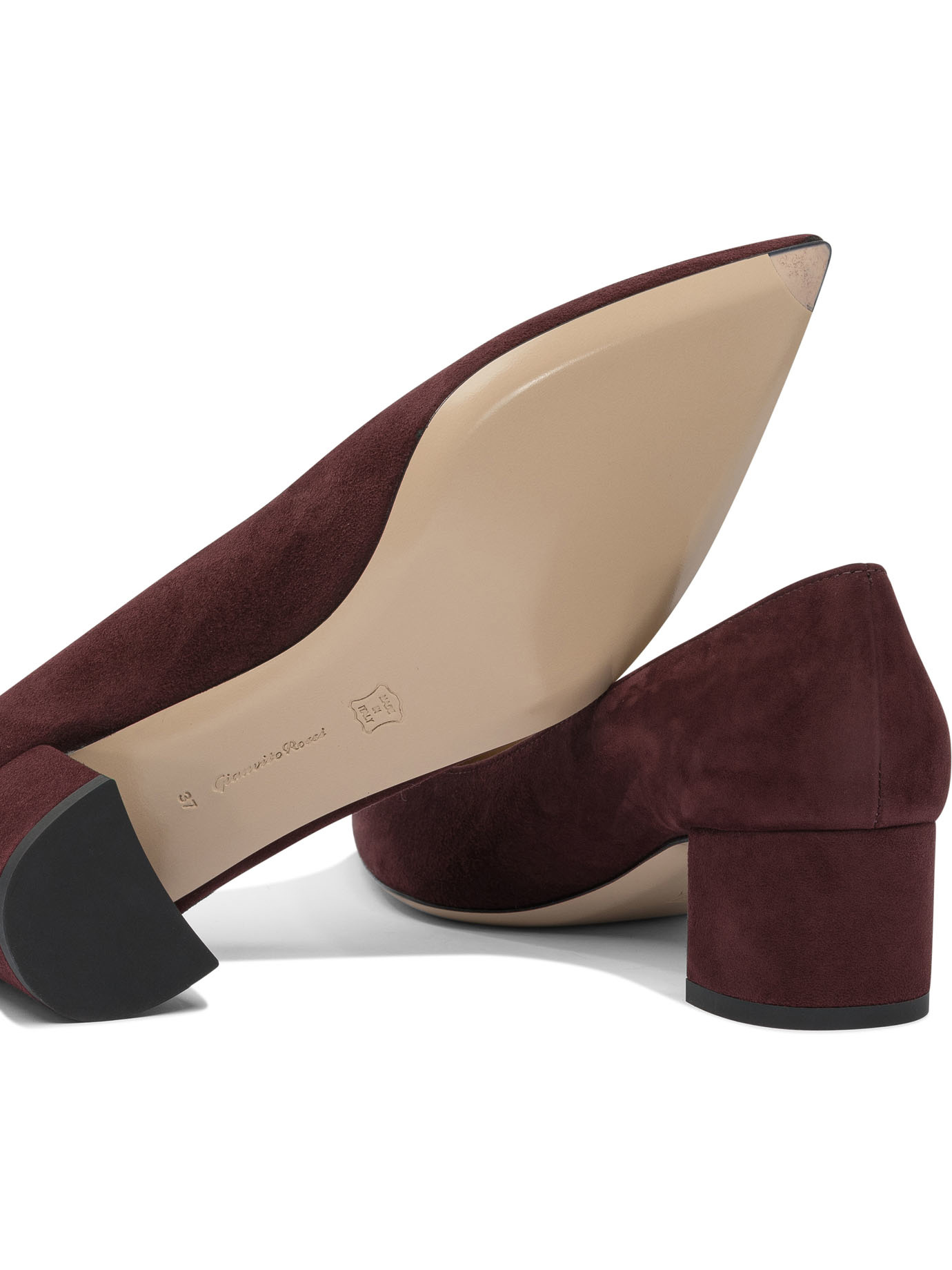 Gianvito Rossi Piper 45mm Suede Pumps