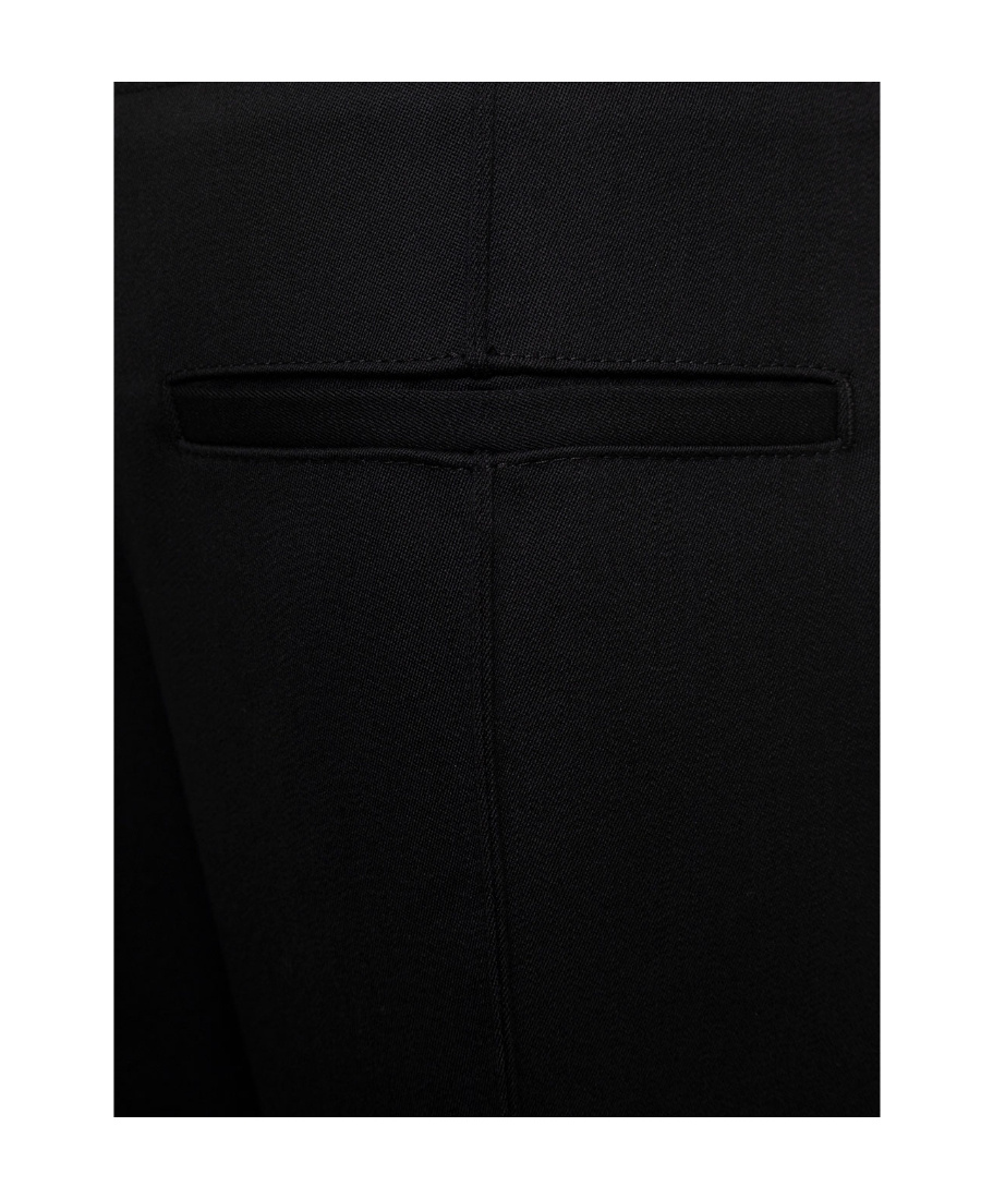Bottega Veneta Wool Casual Trousers In Black