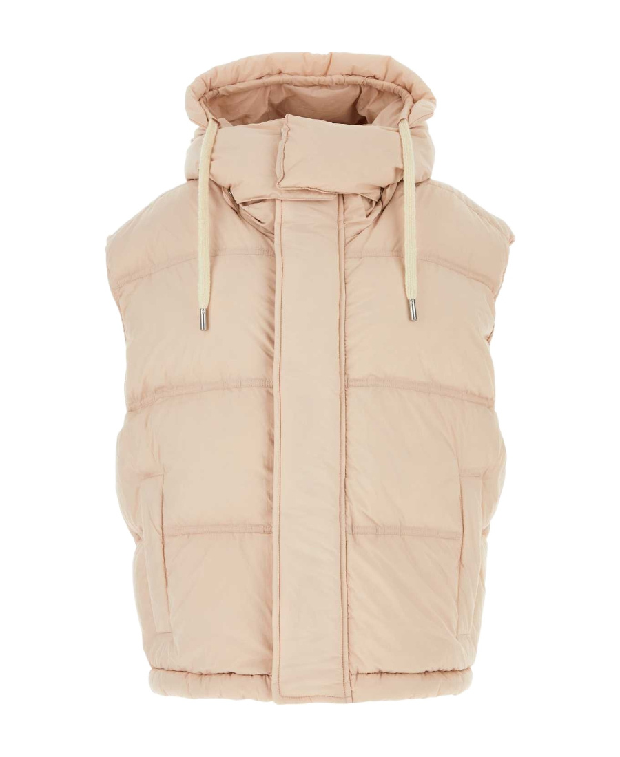 Ami Alexandre Mattiussi Sleeveless Down Vest In Nude