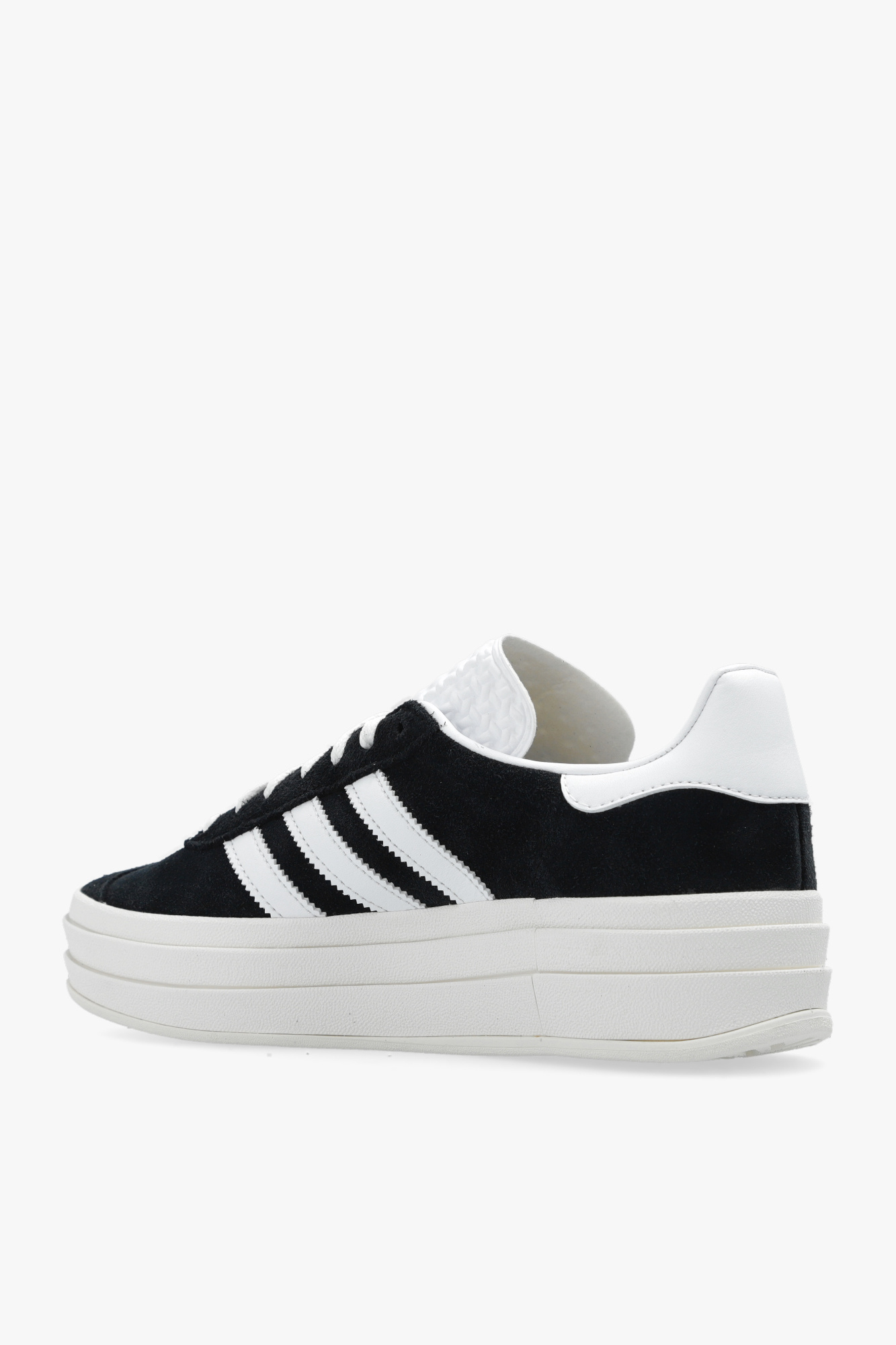Adidas Originals Gazelle Bold Platform Sneakers In White