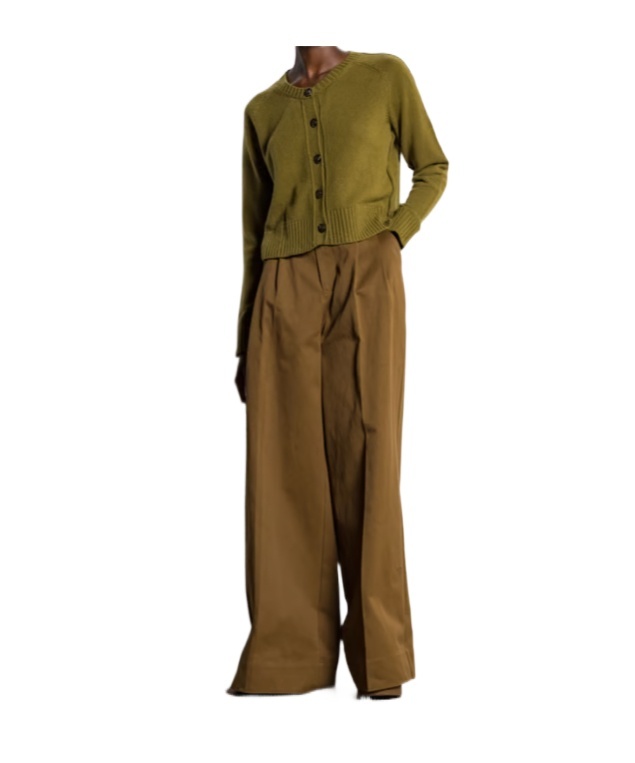 Soeur Frejus Trousers Woman Khaki Bronze In Brown