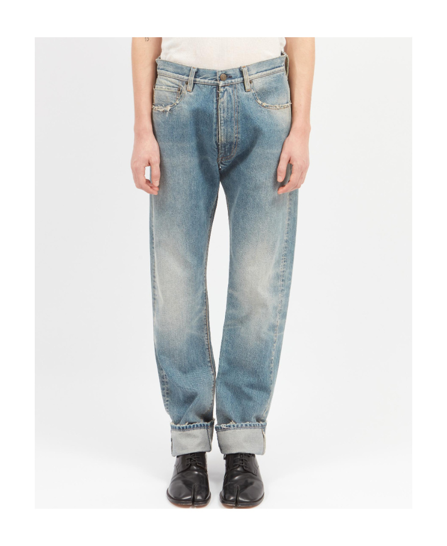 MAISON MARGIELA DISTRESSED JEANS