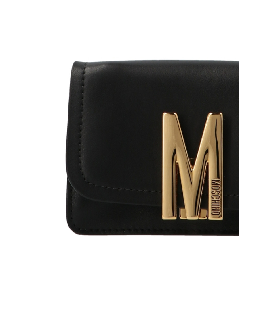 Moschino M Mini Clutch Bag
