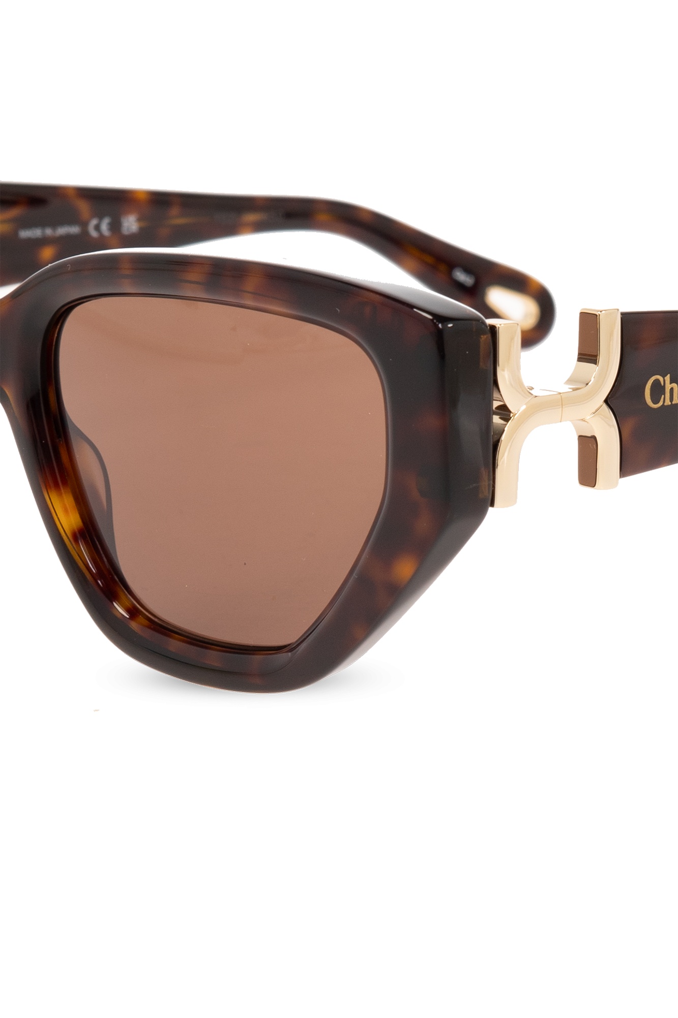 Chloé Marcie Cat-eye Sunglasses In Nude