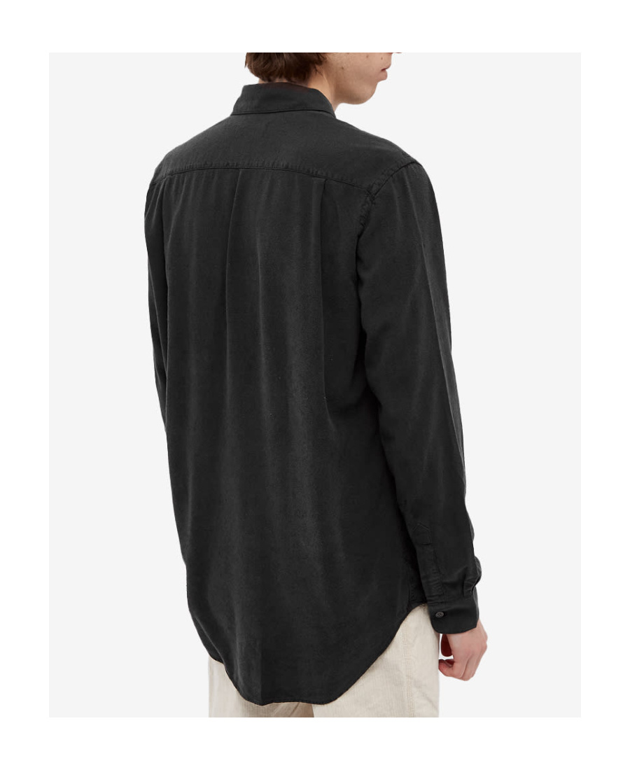 Our Legacy Beyond Buttoned Cuffs Long Sleeve Shirt In Black