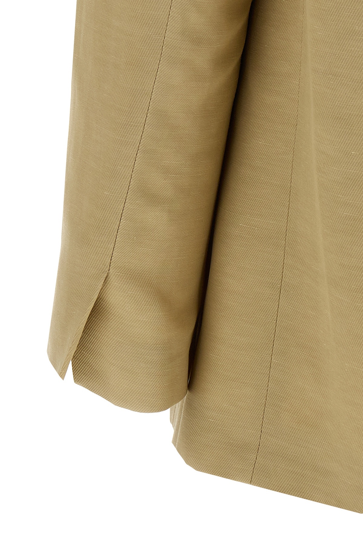 Shop Nude Double-breasted Blazer In Green