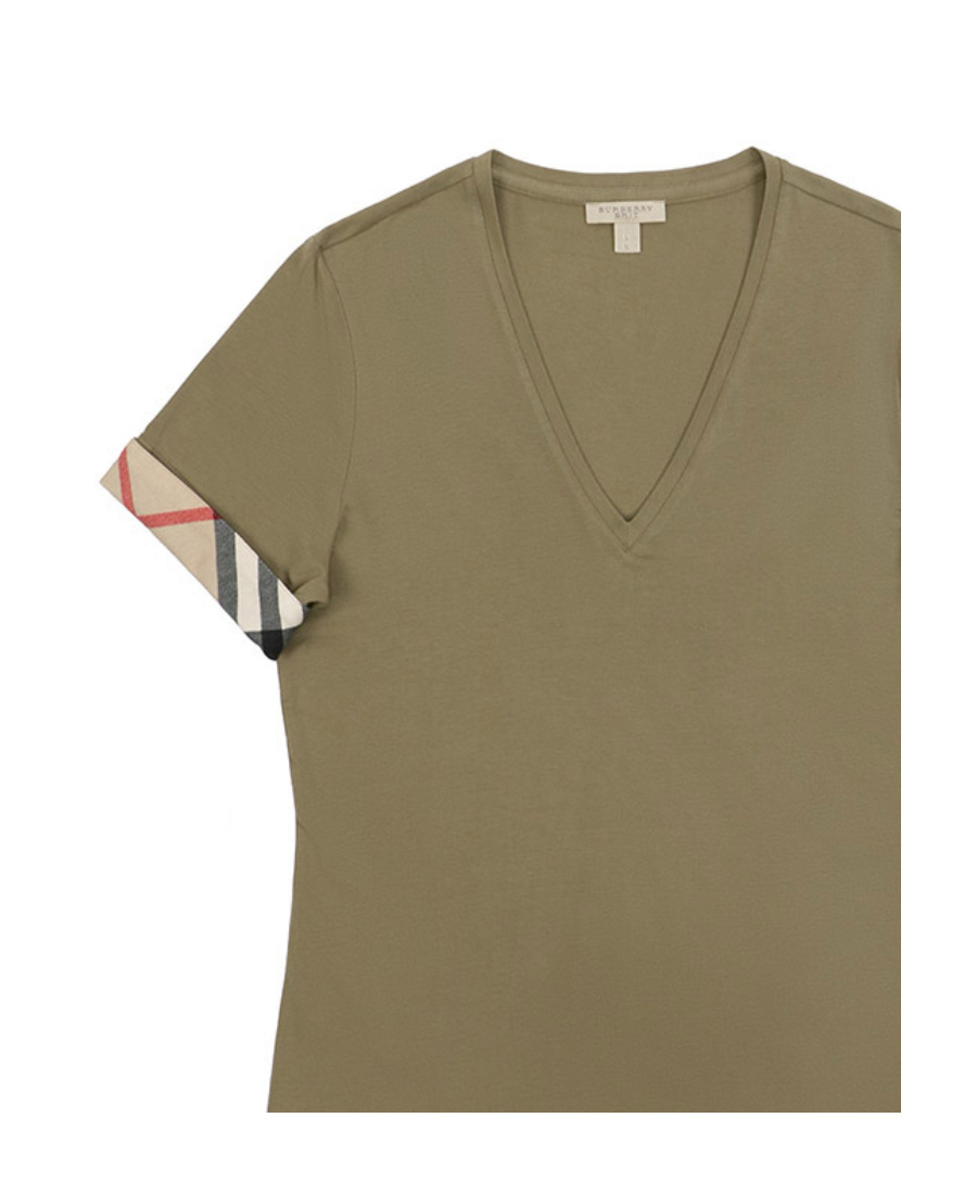 Burberry Short-sleeved T-shirt In Green