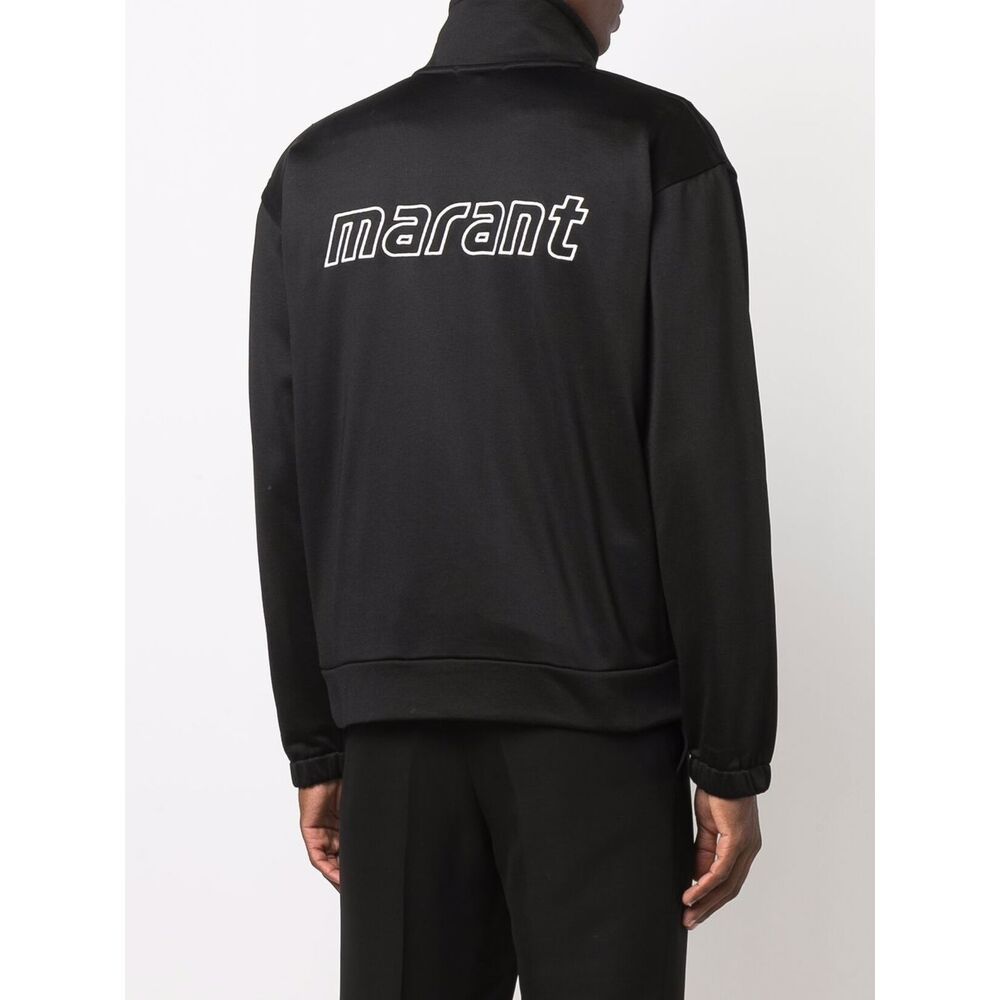 Isabel Marant Zip-up Track Jacket In Black
