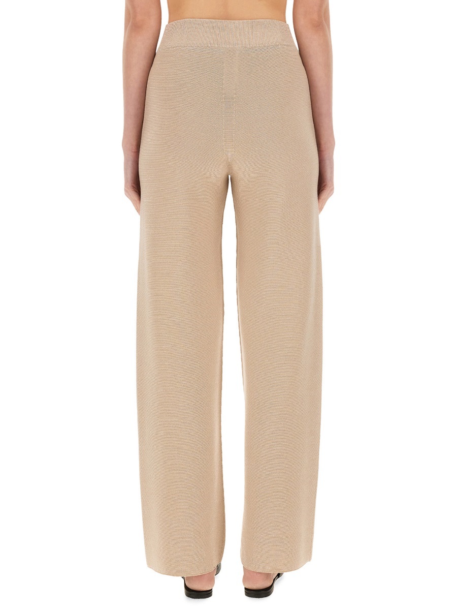 Fabiana Filippi Drawstring Casual Pants In Nude