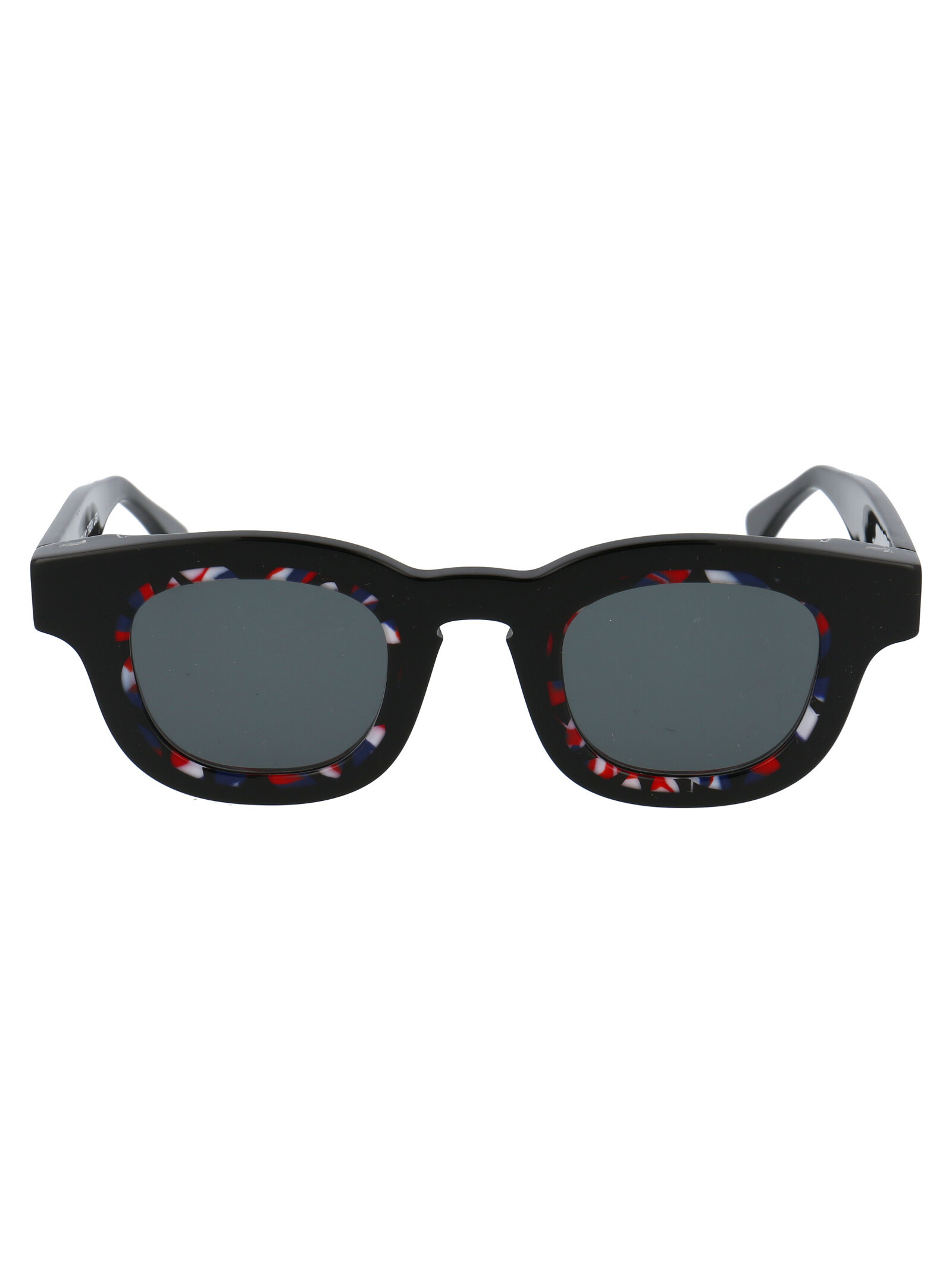 Thierry Lasry Marbled-effect Sunglasses In Black