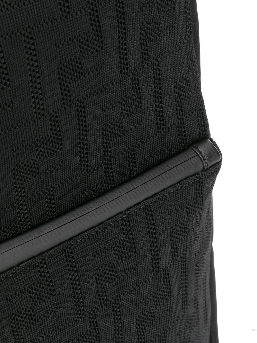 Fendi Ff Motif One-shoulder Backpack In Black