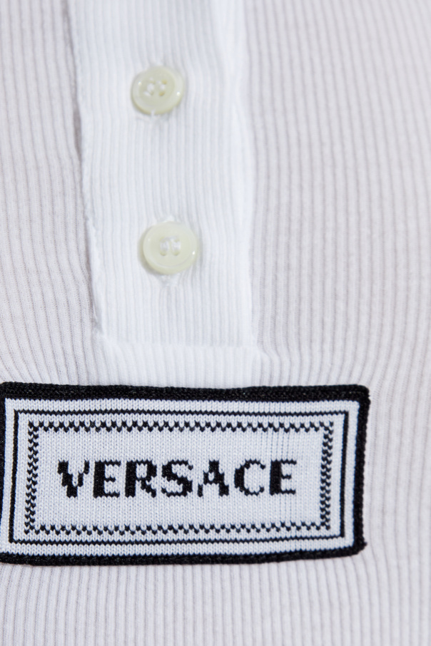 Versace Short-sleeved T-shirt In White