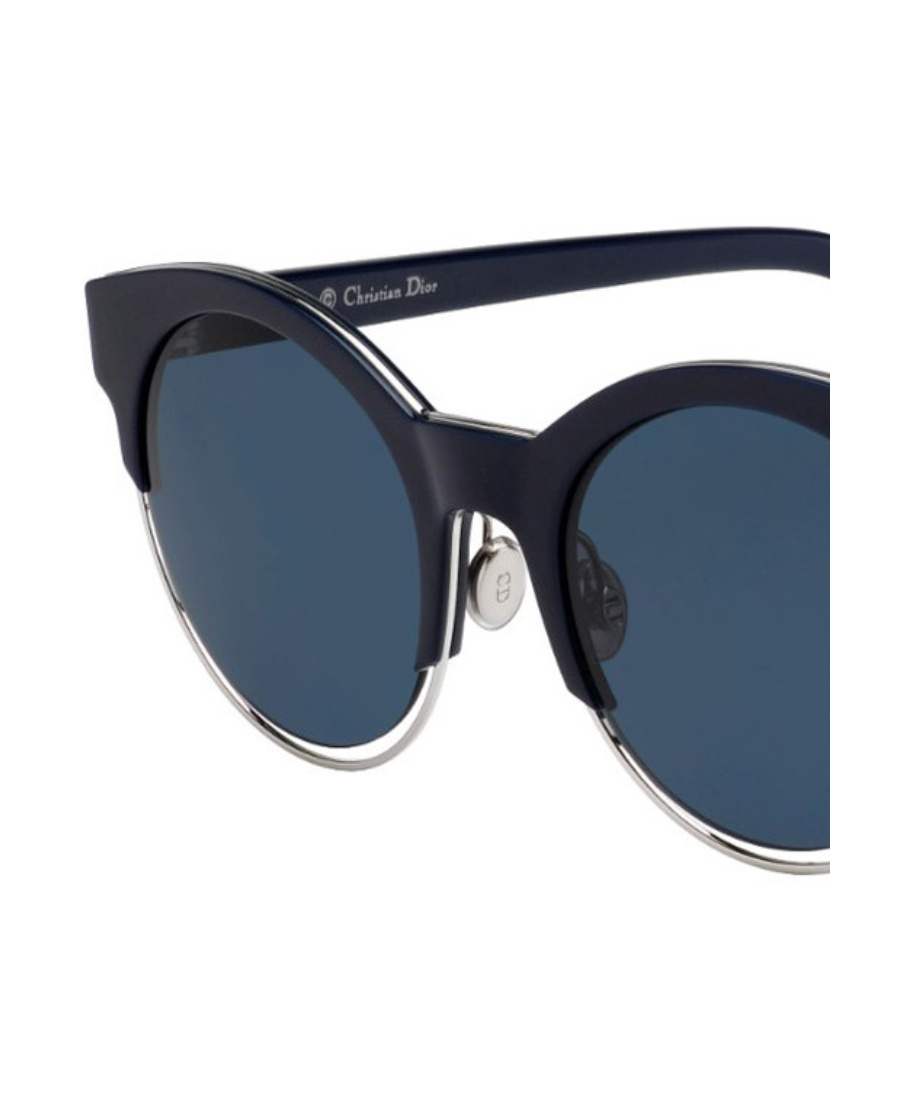 Dior Logo Sunglasses In Blue