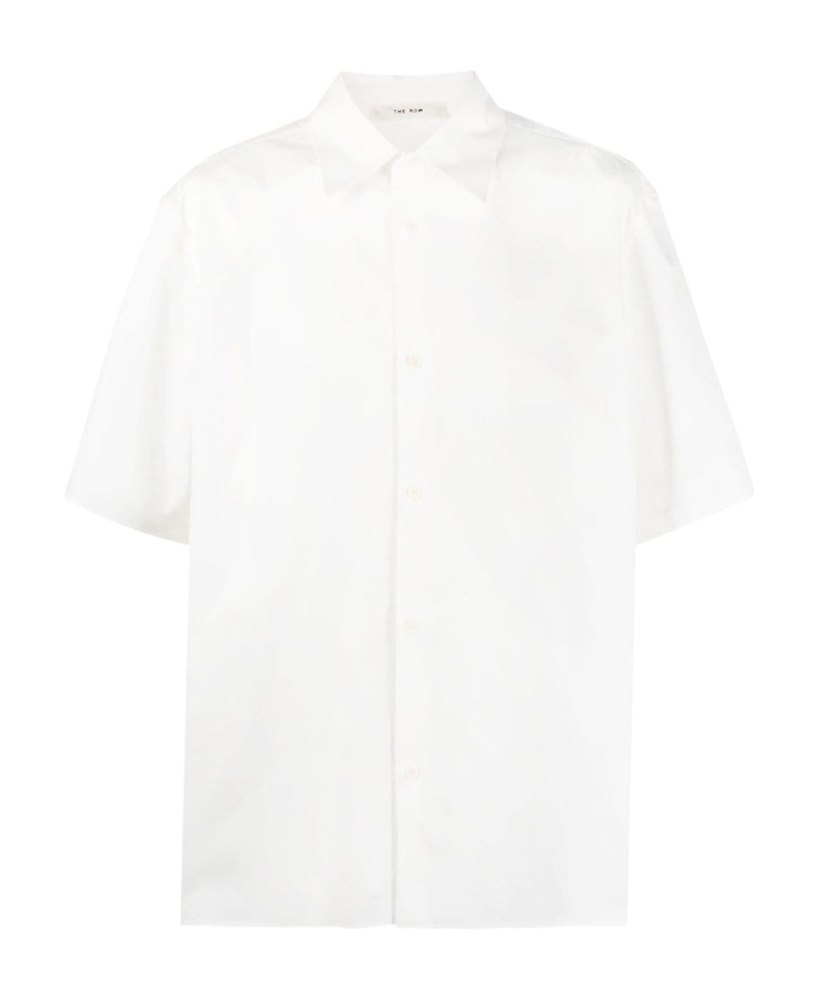 Shop The Row A Short Sleeved Shirt In White