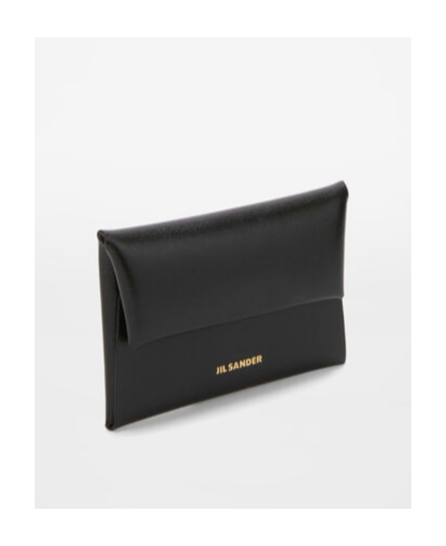 Jil Sander Saffiano-texture Wallet In Black