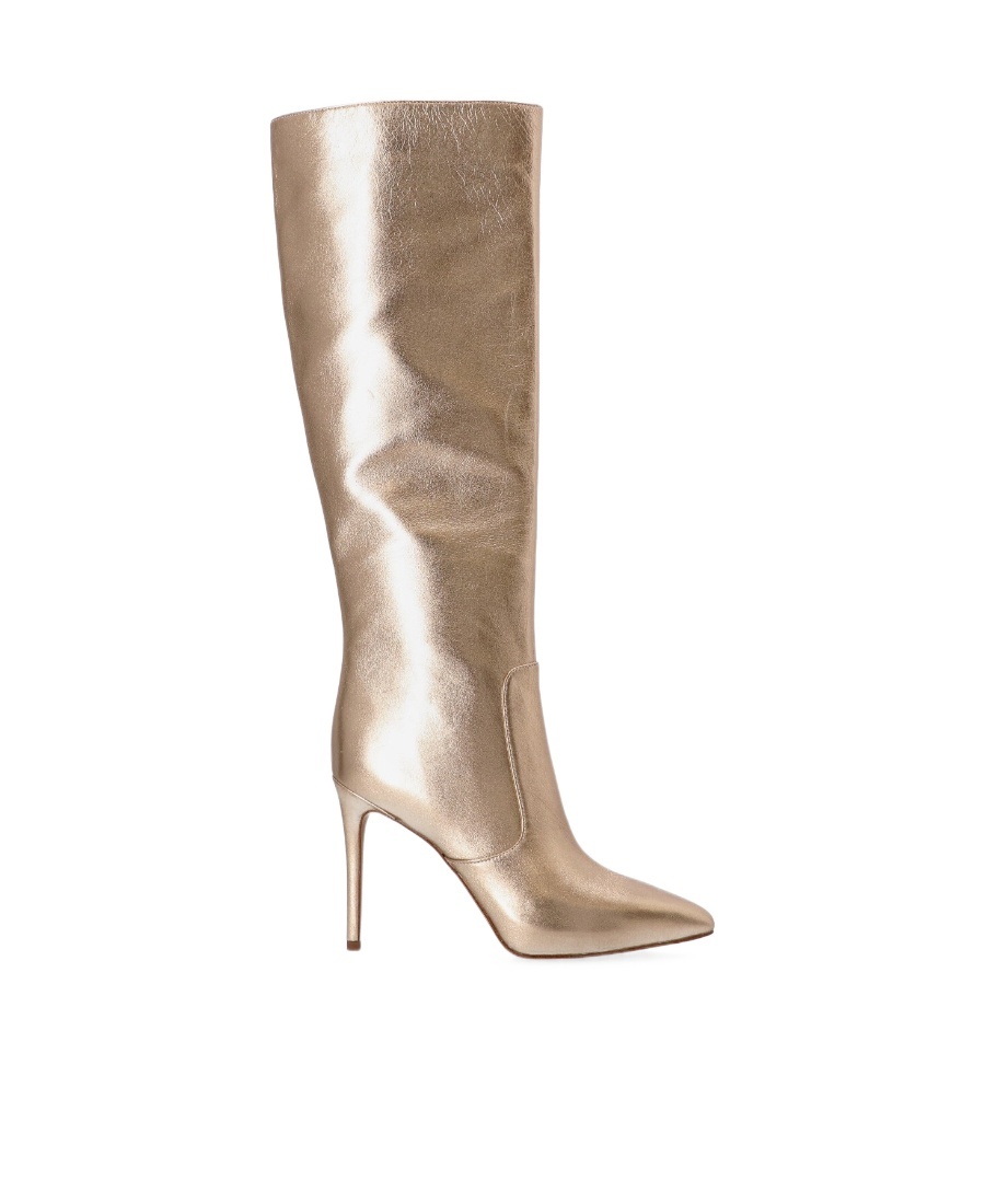 Michael Kors Pointed Boots In Nude