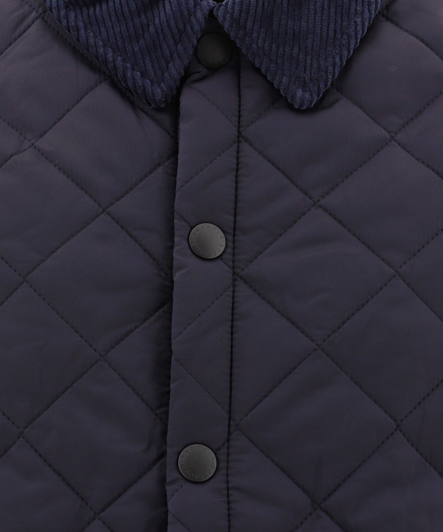 Barbour Heritage Liddesdale Diamond Quilted Jacket In Blue