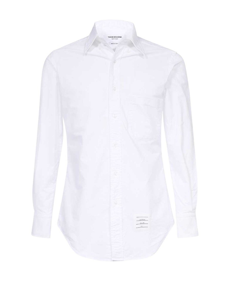 Thom Browne Classic Oxford Shirt In White