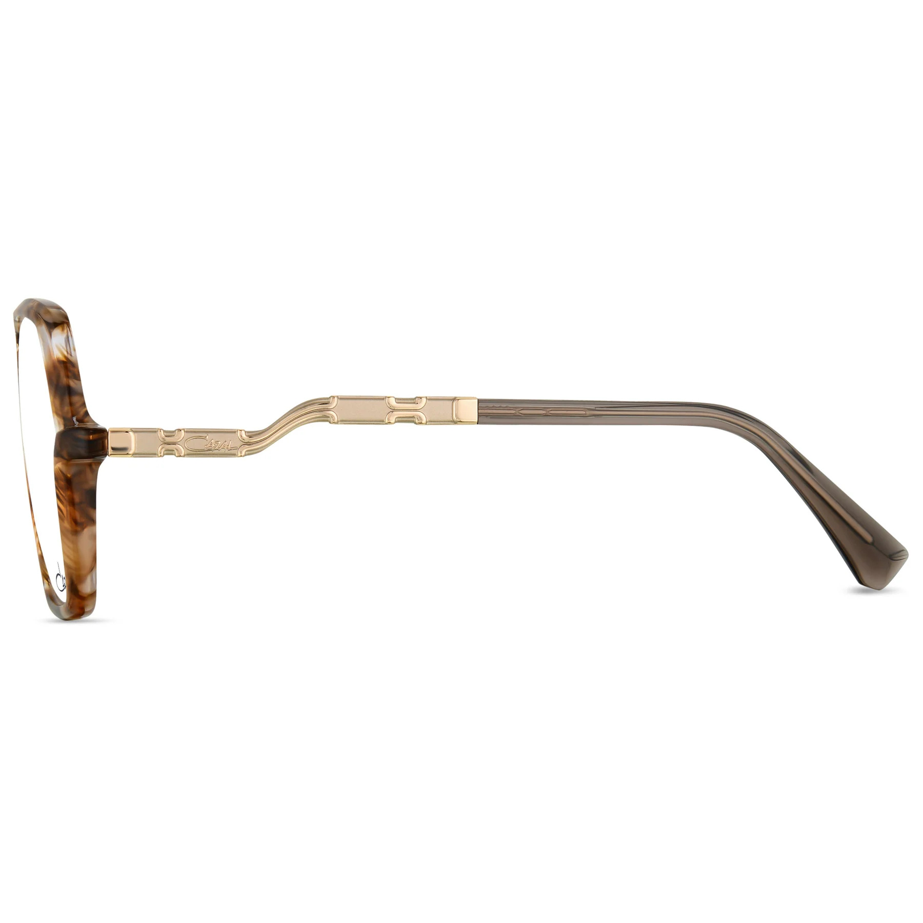 Cazal Full Frame Plain Mirror In Gold