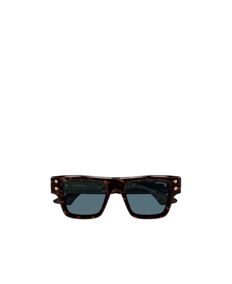 Montblanc Logo Sunglasses In Black