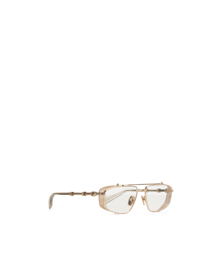 Balmain Metal Frame Flat Mirror In White