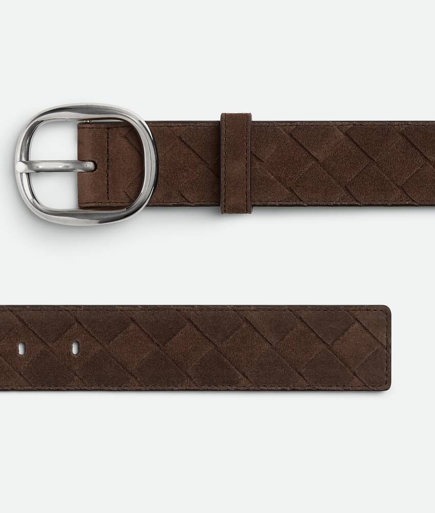 Bottega Veneta Intrecciato Leather Belt