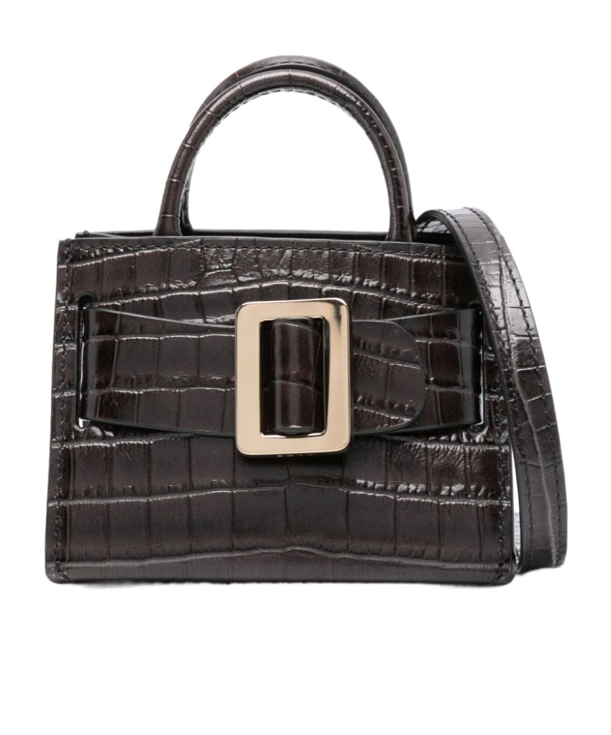 Boyy Double Handle Shoulder Bag In Black
