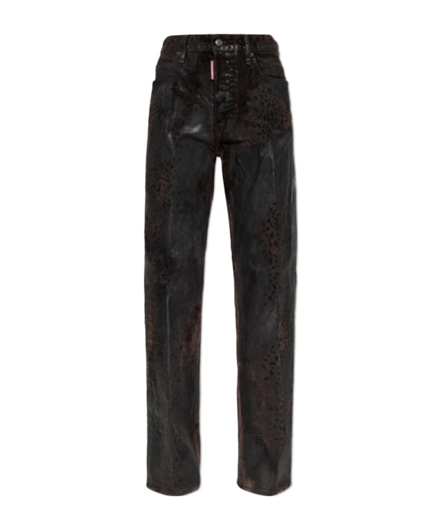 Dsquared2 Belt Loop Track Pants In Multi