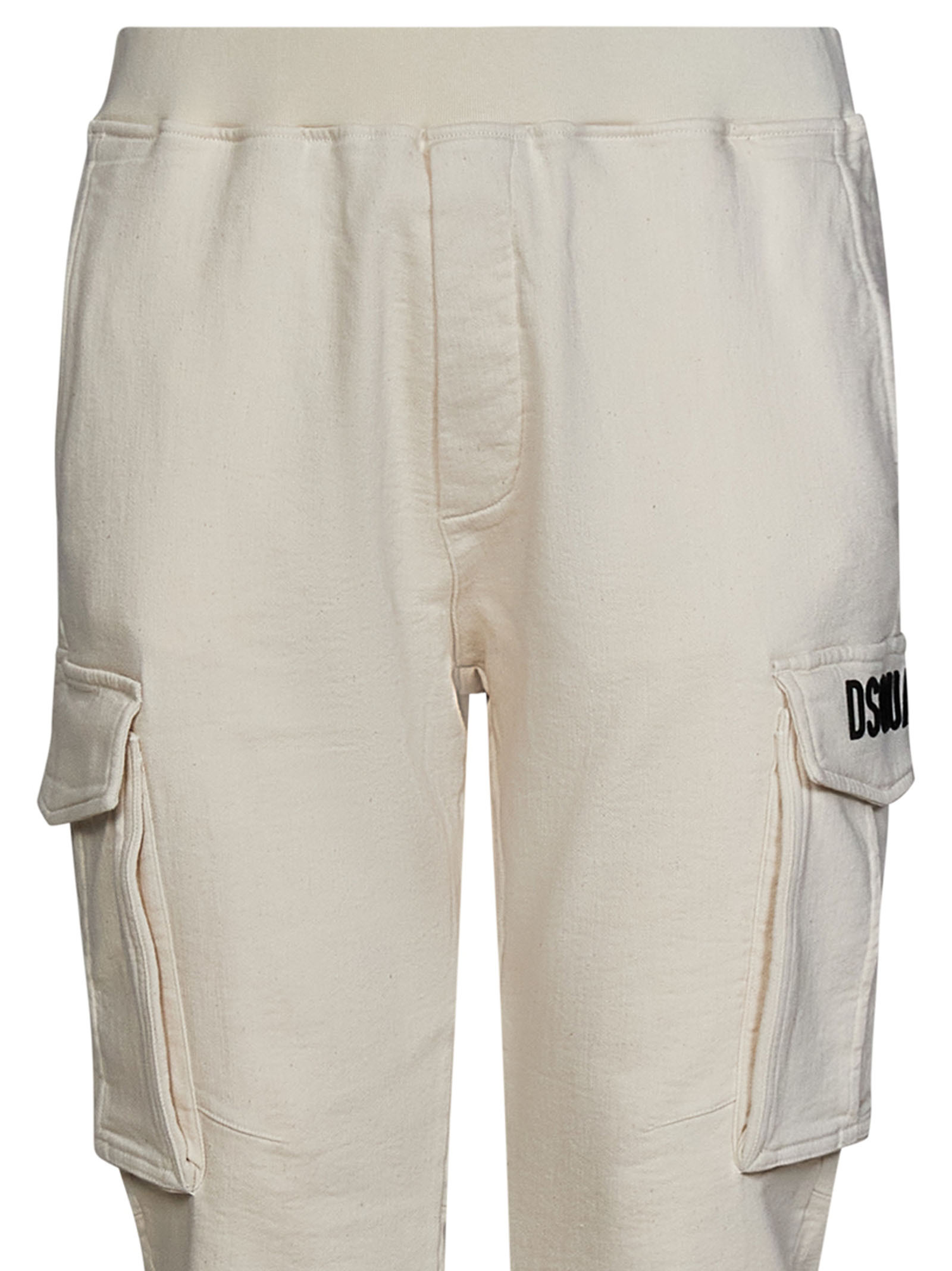 Dsquared2 Leisure Stretch Sweatpants In Nude