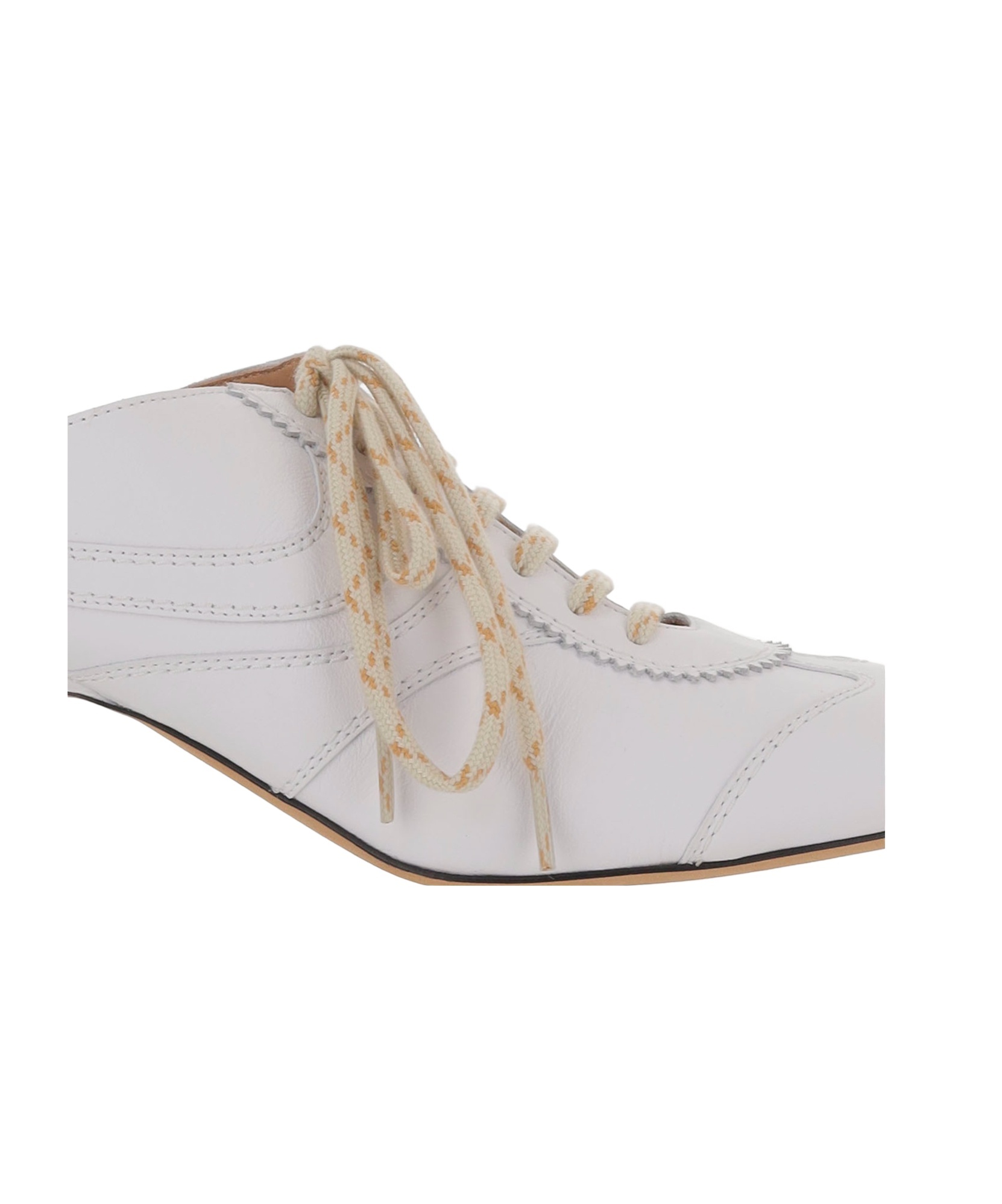Dries Van Noten Slingback High-heeled Sandals In White