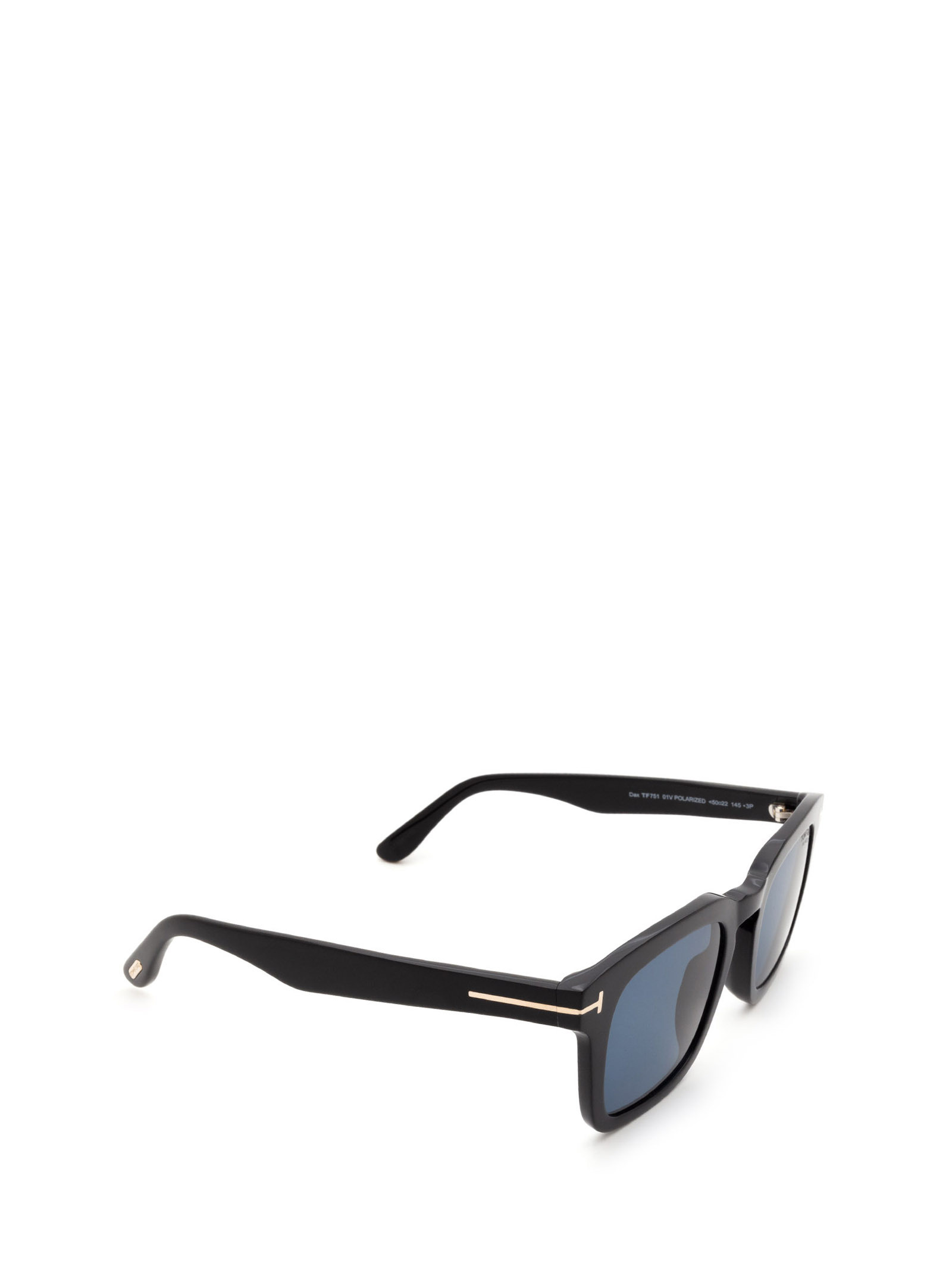 Tom Ford Squared Sunglasses Ft0751 01 V In Black