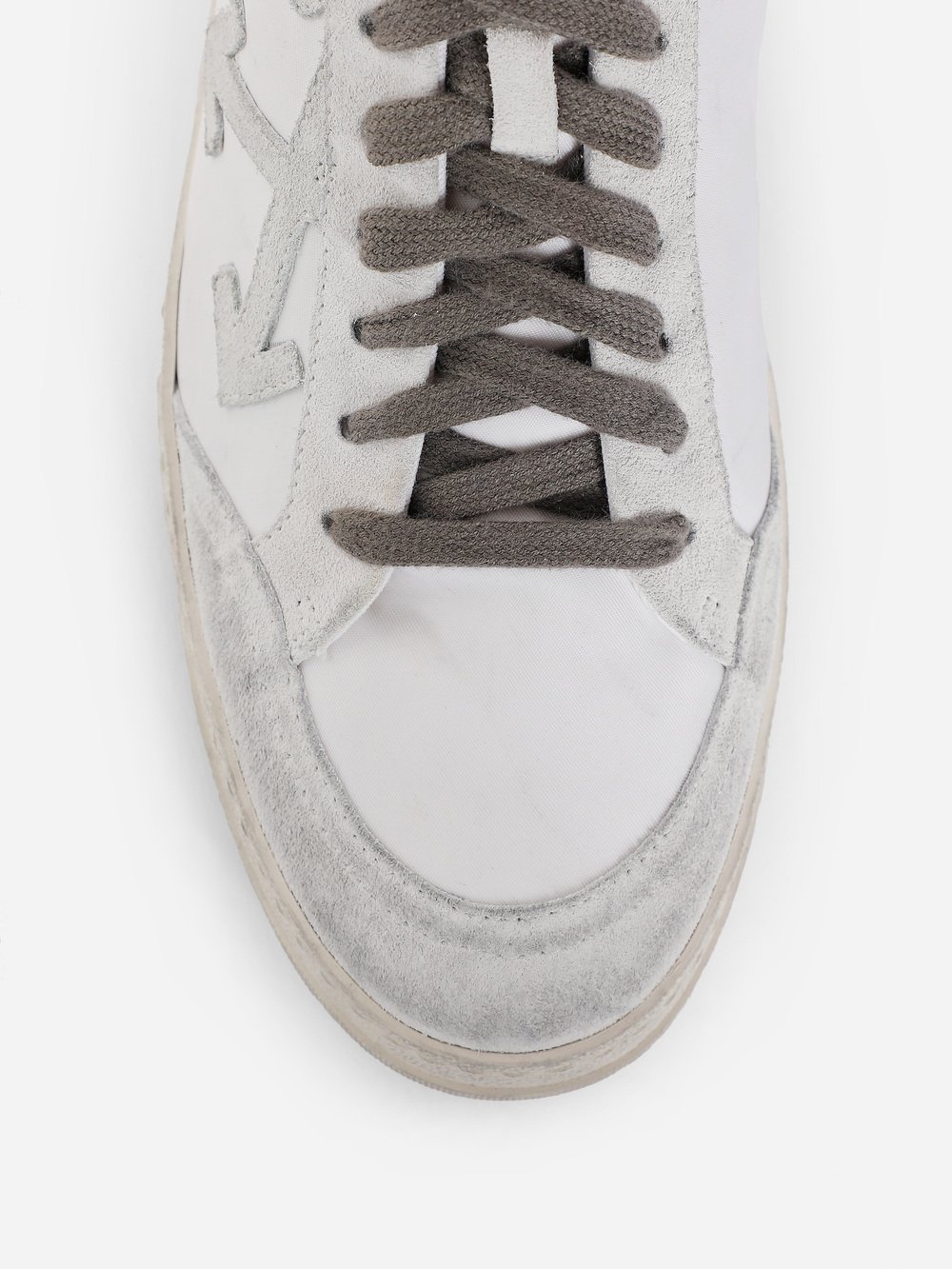 Off-white Arrows Logo Low-top Sneakers In White