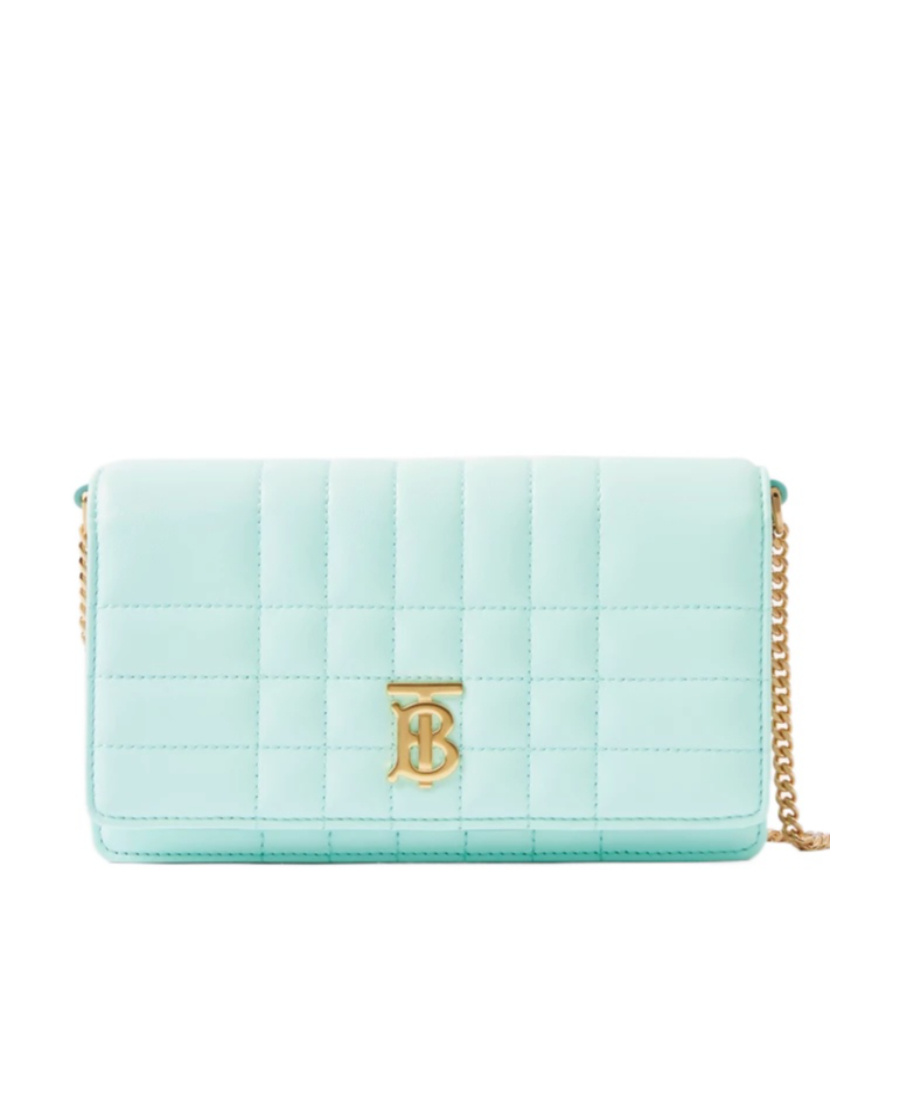 Burberry Lola Clutch In Blue