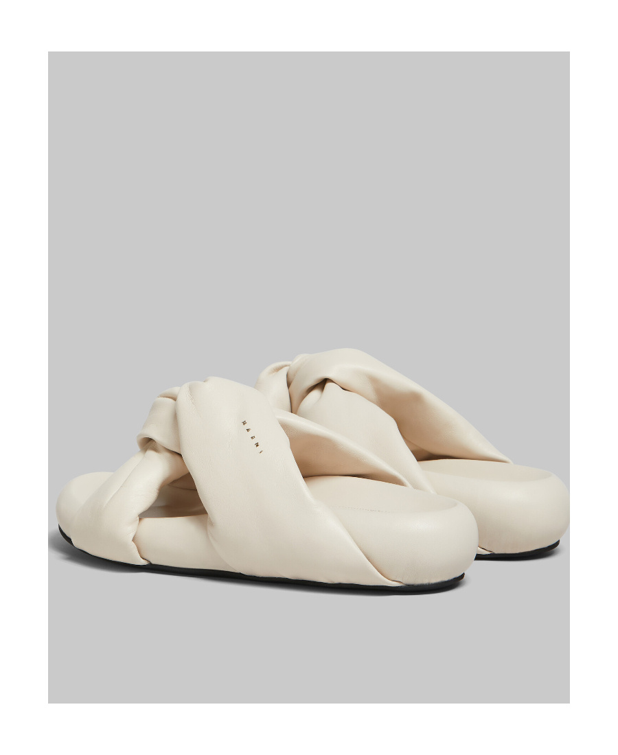 Marni Bubble Sandals In White