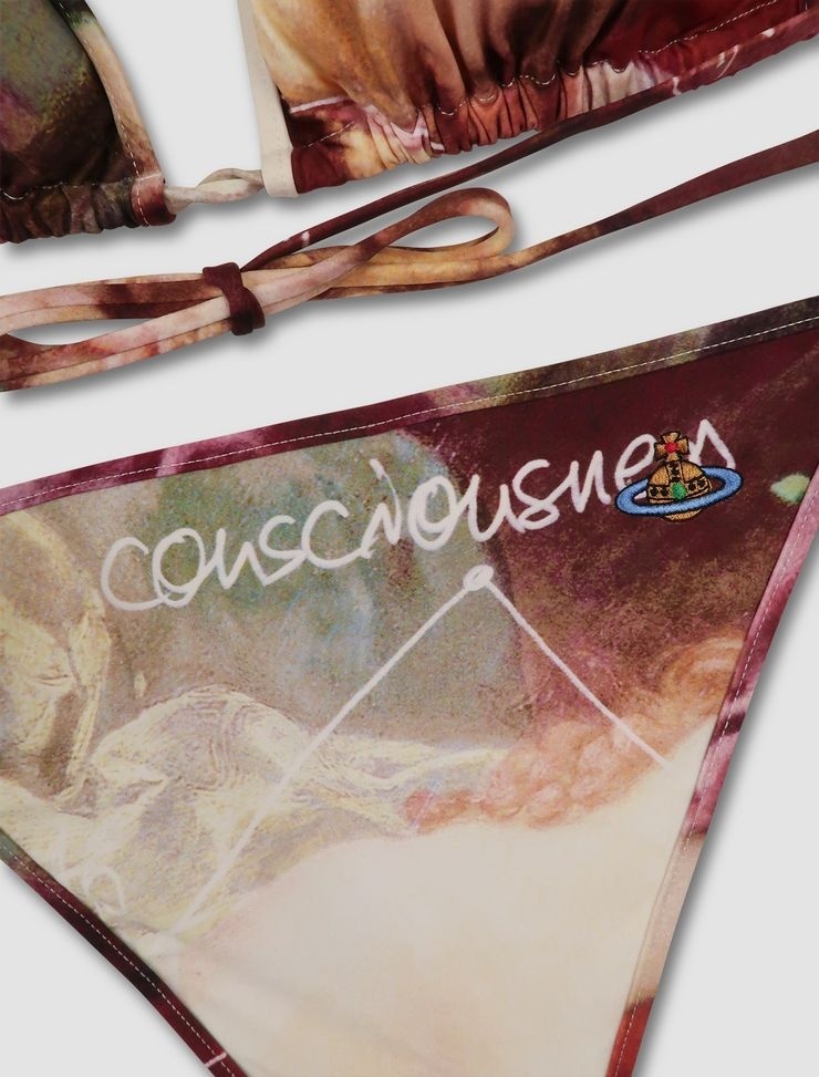 Vivienne Westwood The Kiss Triangle-cup Bikini In Nude