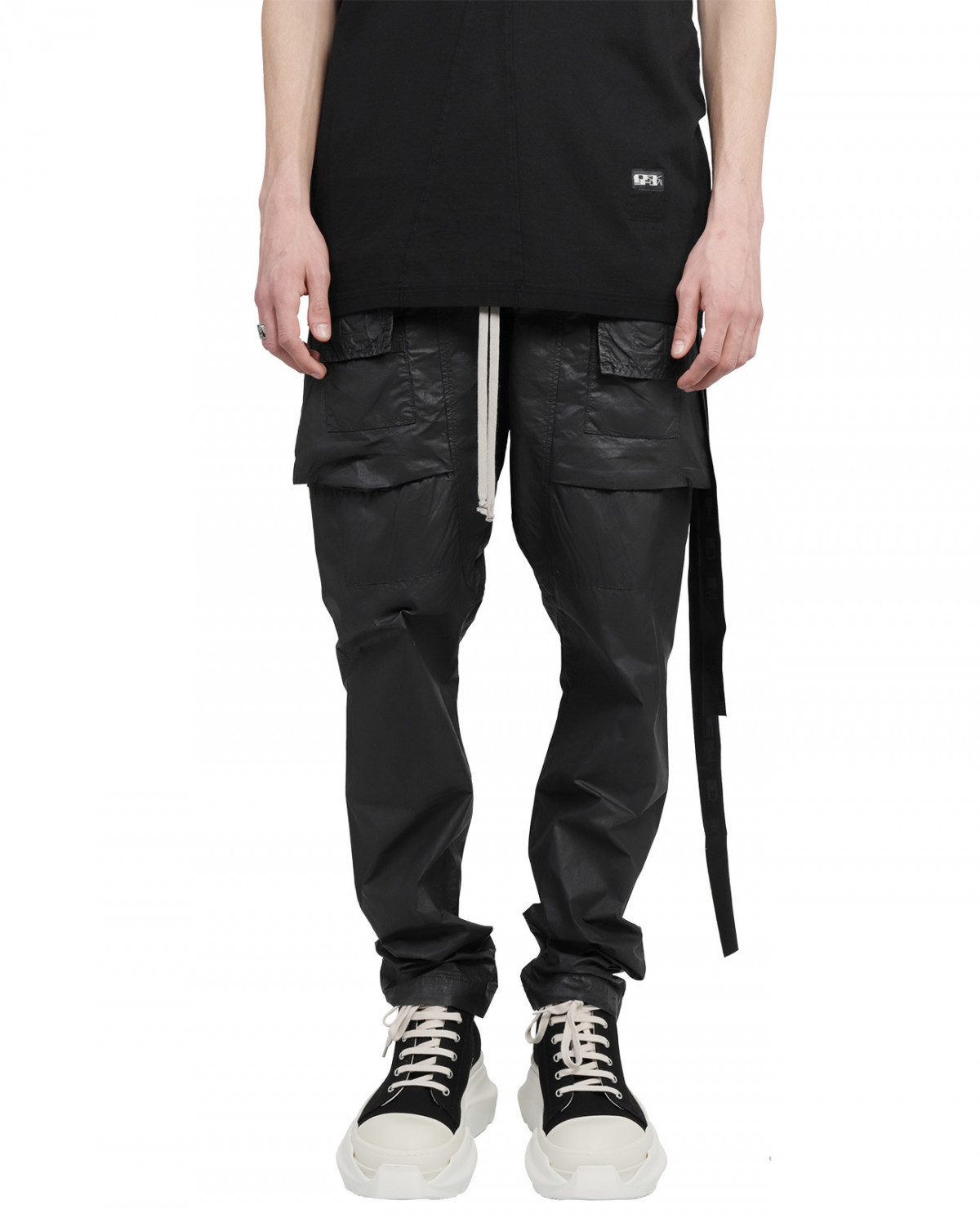 Rick Owens Drkshdw Phlegethon Straight-leg Trousers In Black