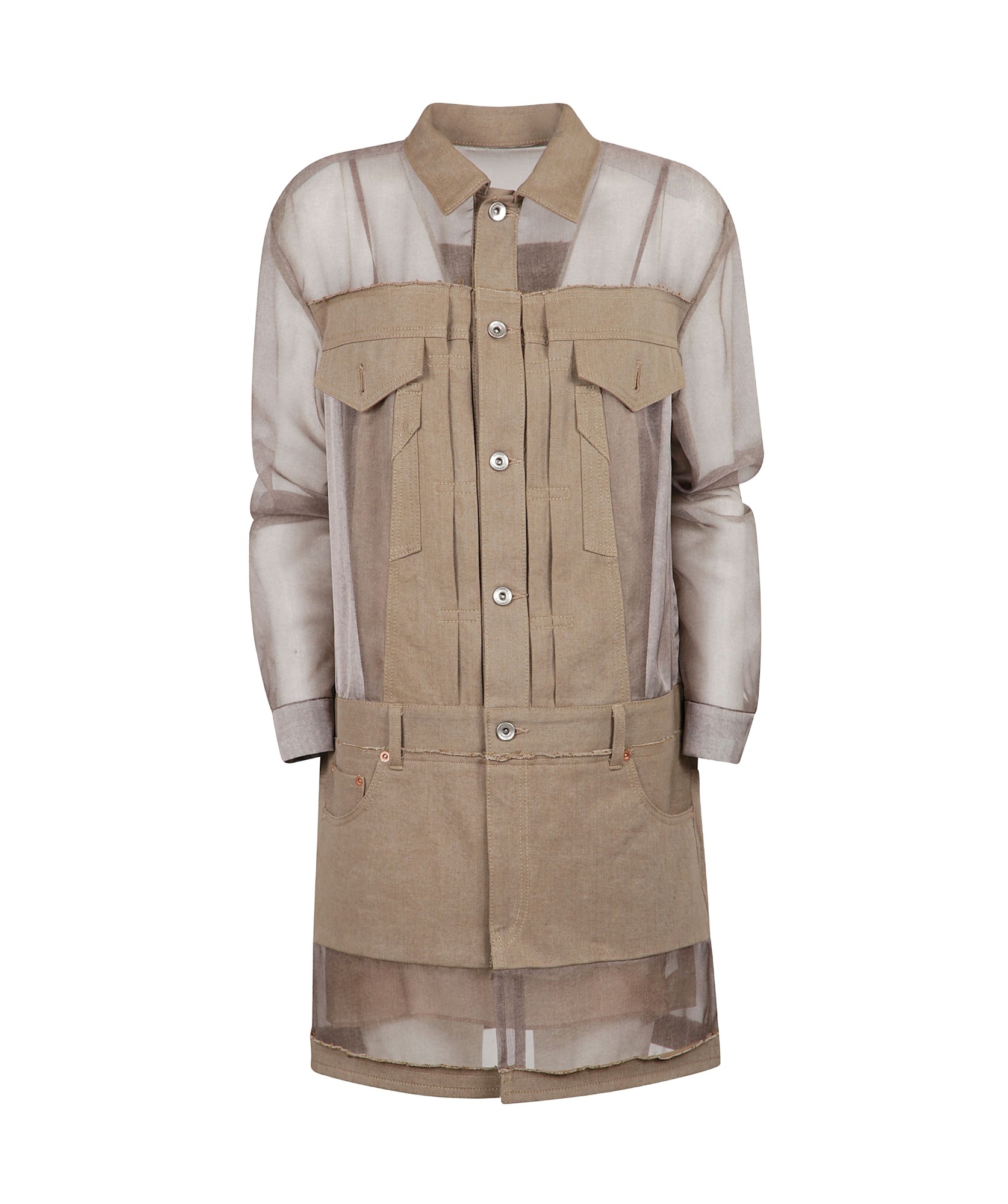 Sacai Panelled Mini Dress