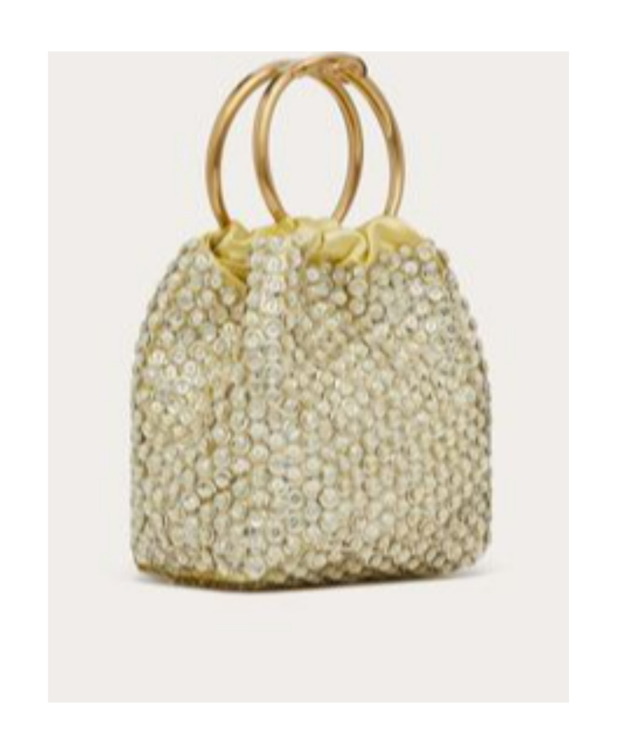 VALENTINO GARAVANI VALENTINO CARRY SECRETS EMBELLISHED TOP HANDLE BAG