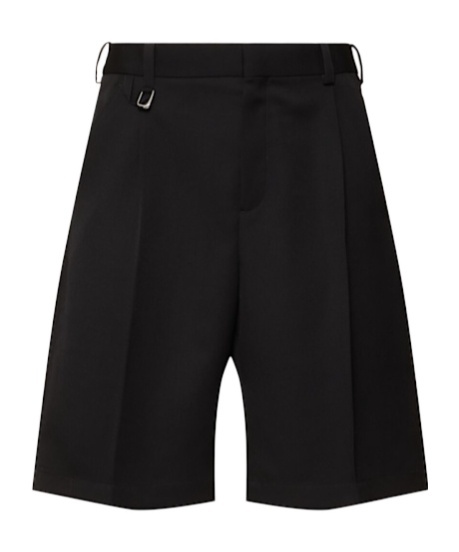 Jacquemus Le Short Melo In Black