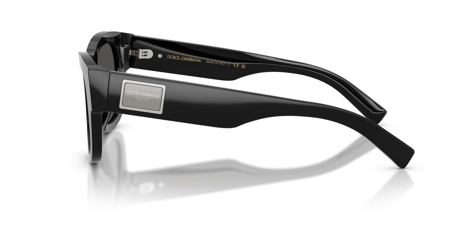 Dolce & Gabbana Dolce Gabbana Eyewear Square Frame Sunglasses In Black