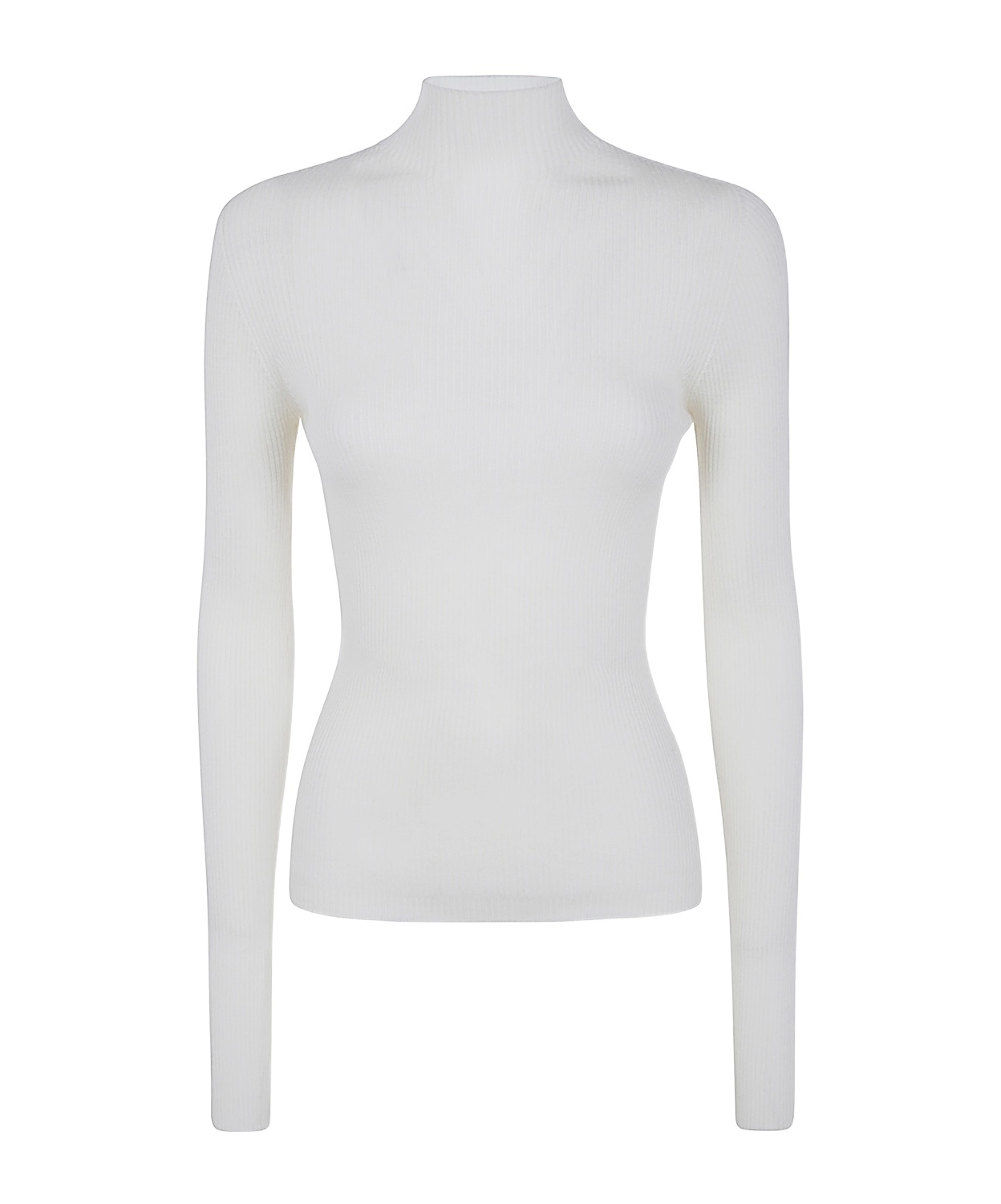 Shop Twinset Wool Sweater In White