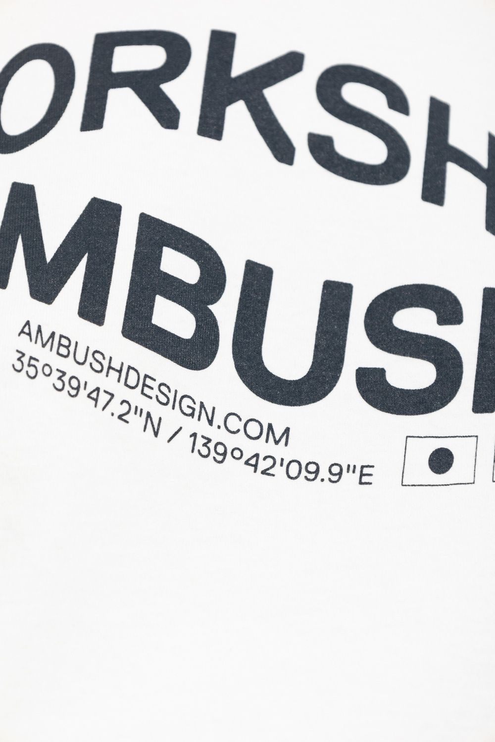 Ambush Women Revolve T-shirt In White