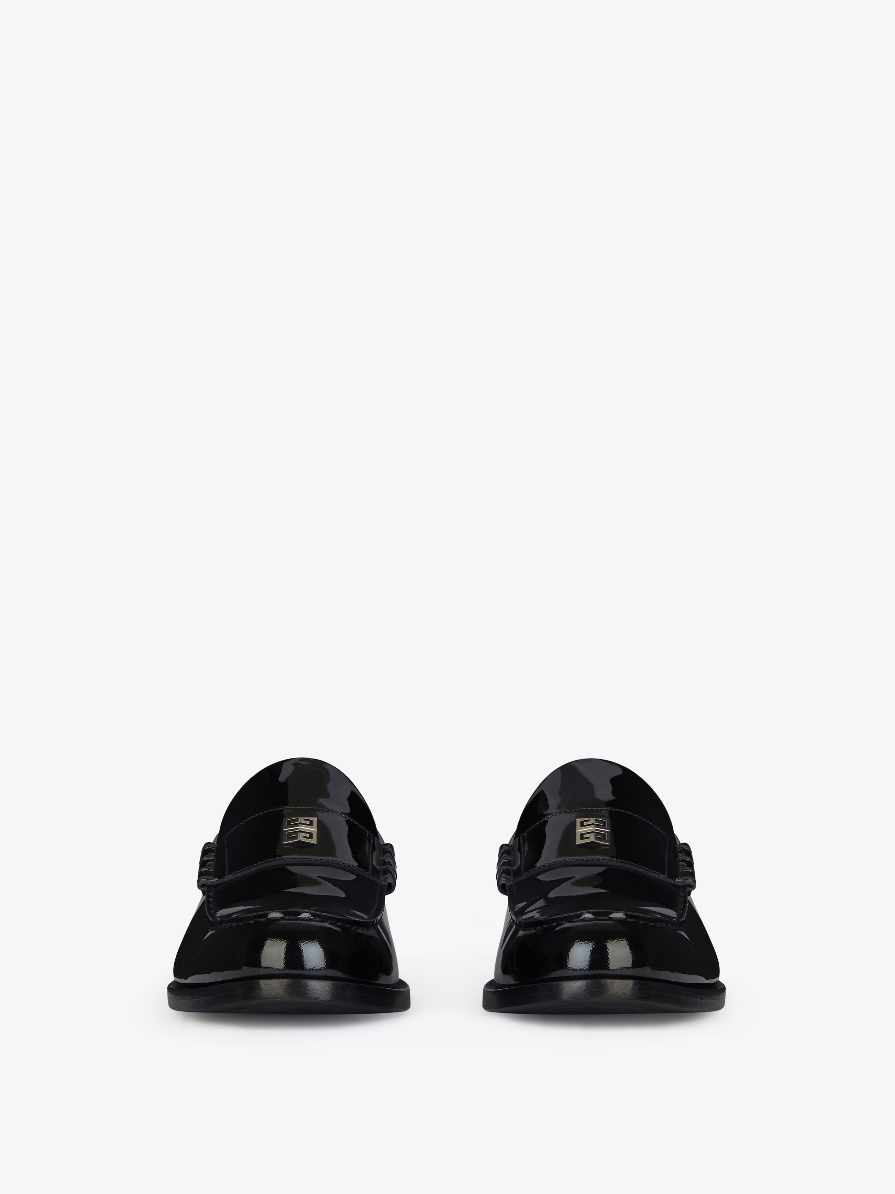 Givenchy Classic Leather Mr. G Loafers In Black