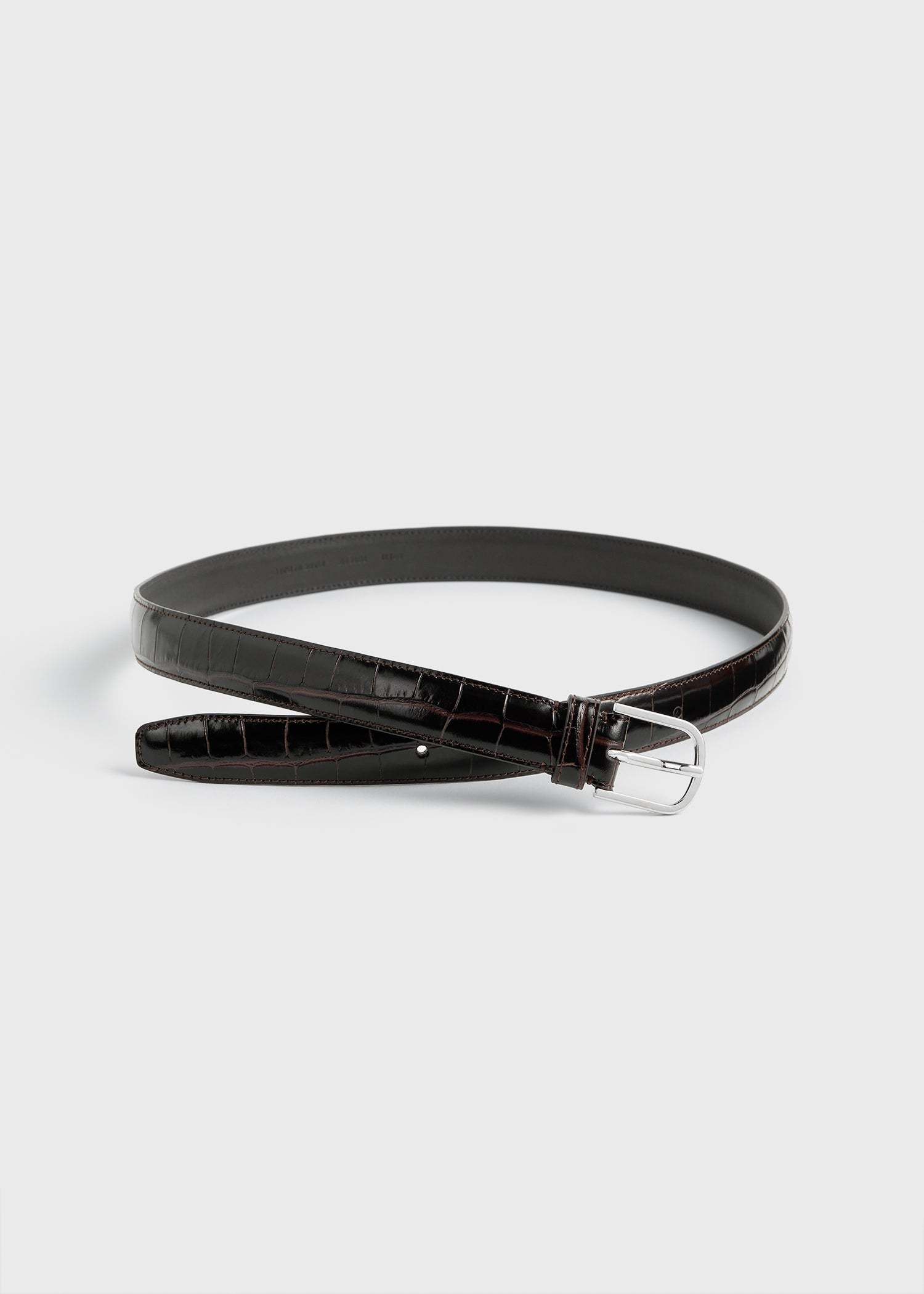 Totême Adjustable Waist Belt In Black