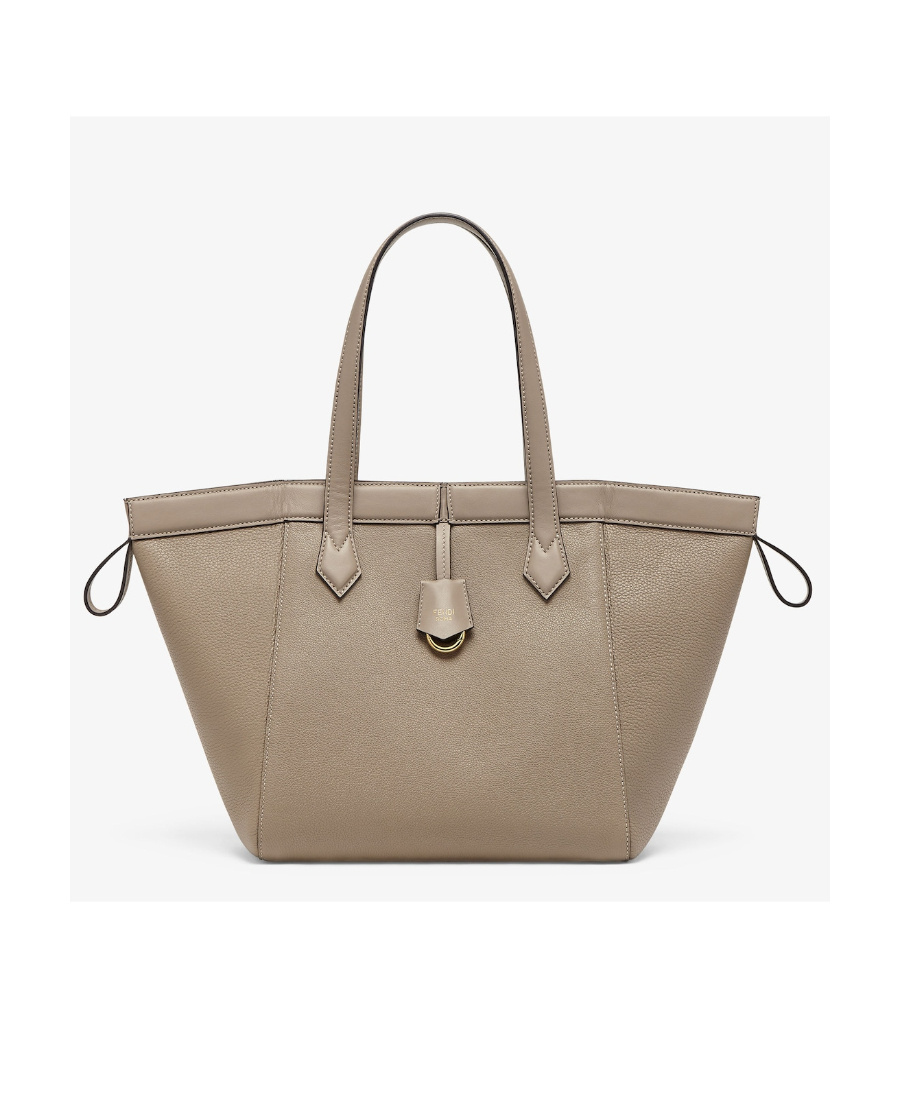 Fendi Origami Tote Bag In Gray