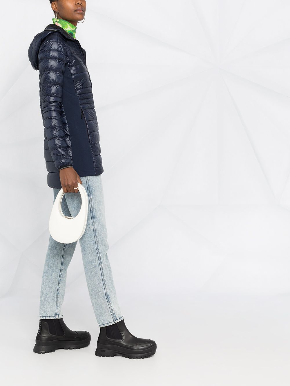 Canada Goose Hybridge Lite Down Coat In Black