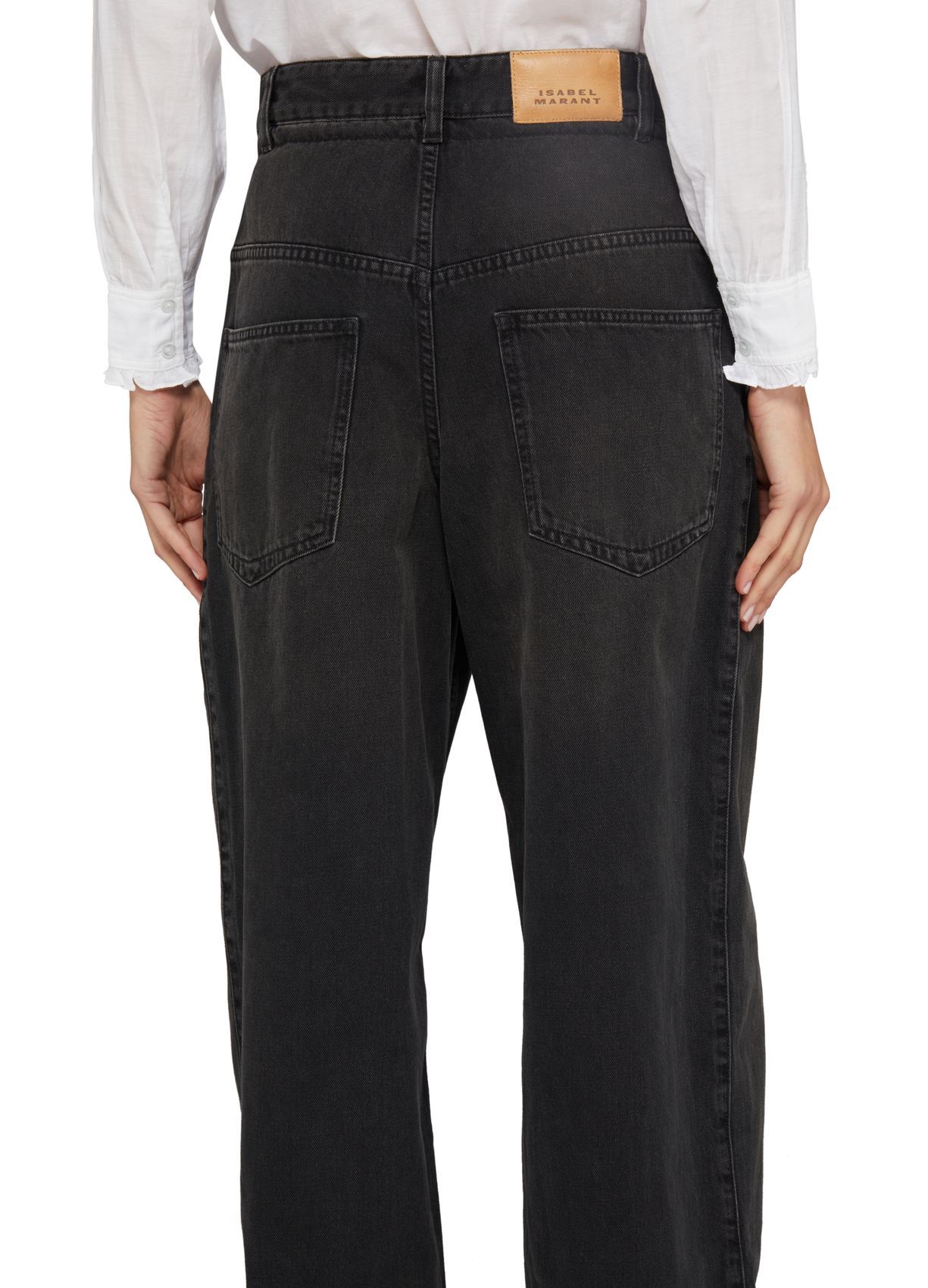 ISABEL MARANT ÉTOILE JEANS WITH BELT LOOPS